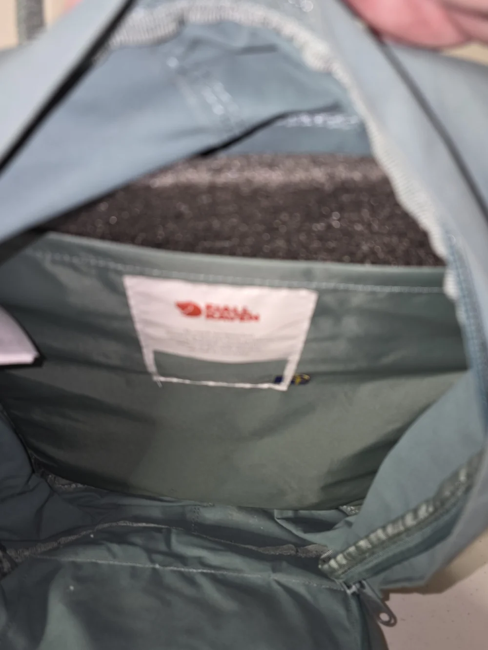 Fjallraven Kanken Fjällräven Kånken Classic Backpack Frost Green W/ Seat Pad